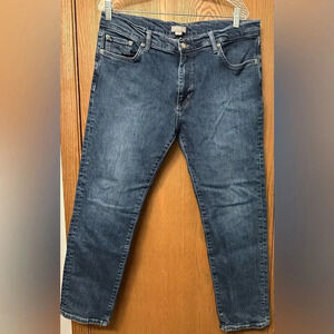 Ash & Erie Men’s Straight Fit Jeans 35x28 Medium Wash Cotton Stretch